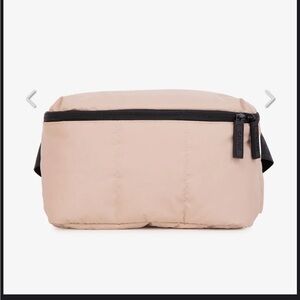 Calpak Luka Belt Bag in Rose Quartz